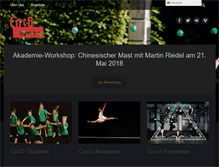 Tablet Screenshot of circo-hannover.de
